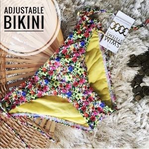 @662 SWIM SYSTEMS Tie Side Bikini Bottom